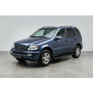 Бокові пороги Tayga Black (2 шт., алюміній) Mercedes ML W163 1997-2005 рр. фото 1