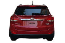 Хром планка над номером (широка) фото 1