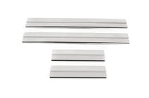 Toyota C-HR 2016-2023 рр. Накладки на пороги Натанико (4 шт., нерж.) фото 7