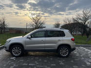 Volkswagen Tiguan 2007-2016 рр. Вітровики з хром молдингом (4 шт, Niken) фото 4