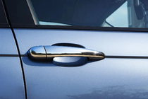 BMW 3 серія E90/E91 2005-2011 рр. Накладки на ручки (4 шт, нерж) фото 1