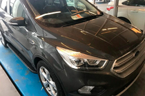 Ford Kuga/Escape 2013-2019 рр. Бокові пороги Bosphorus Grey (2 шт., Алюміній) фото 3