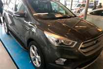 Ford Kuga/Escape 2013-2019 рр. Бокові пороги Bosphorus Grey (2 шт., Алюміній) фото 9