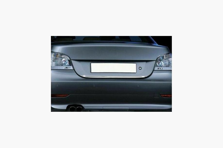 BMW 5 серія E60/E61 2003-2010 рр. Кромка багажника (нерж.) Фото 4