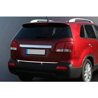 Кромка багажника (2009-2013, нерж.) Kia Sorento II XM 2009-2014 рр. фото 1