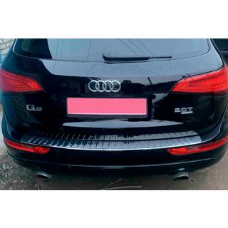 Накладка на задній бампер Carmos (нерж) Audi Q5 2008-2017 рр. фото 3