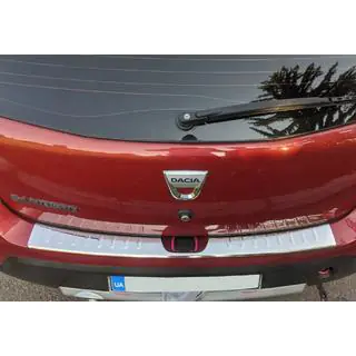 Накладка на задній бампер Carmos V1 (нерж)