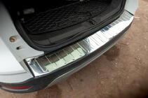 Накладка на задній бампер Carmos (нерж) фото 5