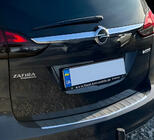 Opel Zafira C Tourer 2011-2019 рр. Накладка на задній бампер Carmos (нерж) фото 1