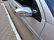 Ford Focus I 1998-2005 рр. Накладки на дзеркала (2 шт., нерж) фото 1