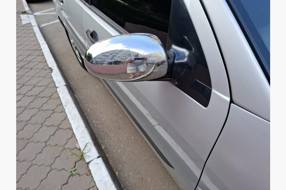 Ford Focus I 1998-2005 рр. Накладки на дзеркала (2 шт., нерж) Image