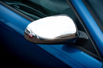 Audi A3 2003-2012 рр. Накладки на дзеркала 2004-2008 (2 шт., нерж.) фото 2