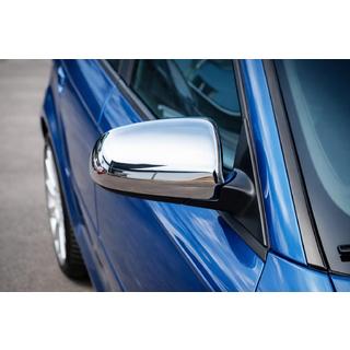 Накладки на дзеркала 2004-2008 (2 шт., нерж.) Audi A3 2003-2012 рр. фото 1