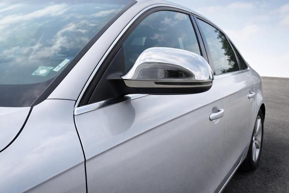 Audi A3 2003-2012 рр. Накладки на дзеркала 2008-2010 (2 шт., нерж.) Image