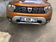 Renault Duster 2018-2024 рр. Накладки на противотуманки (2 шт., нерж) фото 4