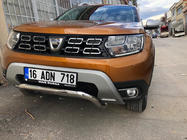 Renault Duster 2018-2024 рр. Накладки на противотуманки (2 шт., нерж) фото 2