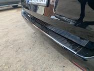 Mercedes Vito/V-class W447 2014- рр. Накладка на задній бампер OmsaLine Чорний Хром (нерж) фото 5