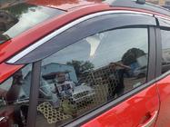 Opel Mokka 2012-2021 рр. Вітровики з хромованим молдингом (4 шт, Niken) фото 4