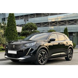 Бокові пороги Bosphore Black (2 шт., алюміній) Peugeot 3008 2016-2023 рр. фото 1
