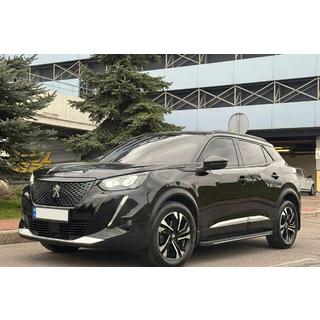 Бокові пороги Bosphore Grey (2 шт., алюміній) Peugeot 3008 2016-2023 рр. фото 1