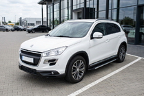 Peugeot 4008 2012-2017 рр. Бокові пороги RedLine V1 (2 шт., алюміній) фото 1