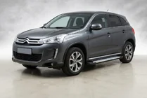 Citroen C-4 Aircross 2012-2017 рр. Бокові пороги X5-тип (2 шт., алюм.) фото 1