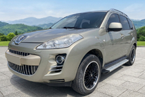 Peugeot 4007 2007-2013 рр. Бокові пороги Maya V2 (2 шт., алюміній) фото 1