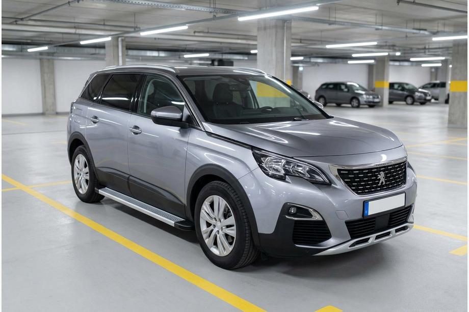 Peugeot 5008 2016-2023 рр. Бокові пороги Maya V2 (2 шт., алюміній) Image