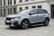 Peugeot 5008 2016-2023 рр. Бокові пороги RedLine V1 (2 шт., алюміній) фото 1