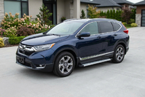 Honda CRV 2017-2022 рр. Бокові пороги Maya V2 (2 шт., алюміній) фото 1
