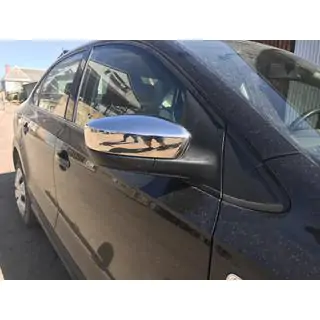 Накладки на дзеркала Sedan (2 шт., нерж) фото 4