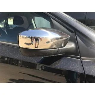 Накладки на дзеркала Sedan (2 шт., нерж) фото 1