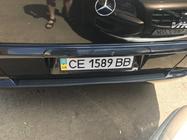 Mercedes Vito W638 1996-2003 рр. Накладка на задній бампер DDU-мат (ABS) фото 3