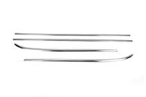 Peugeot 308 2007-2013 рр. Молдинг скла (4 шт, нерж) фото 2