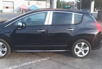 Накладки на стійки (нерж) фото 2