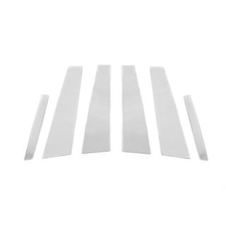 Накладки на стійки (нерж) Mercedes S-сlass W222 2013-2020 рр. фото 2