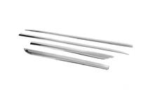 Toyota Corolla 2013-2019 рр. Молдинг дверей (нерж) фото 3