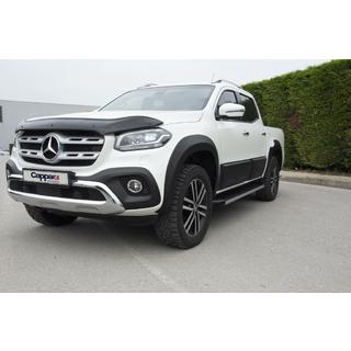 Дефлектор капоту (EuroCap) Mercedes X class 2017-2020 рр. фото 3