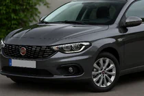 Fiat Tipo 2016- рр. Накладки не дзеркала Чорний хром (2 шт., пласт) фото 2