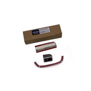 Накладка на ручку задніх дверей Чорний хром (нерж) фото 2