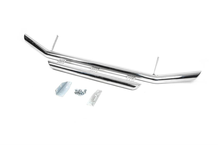 Toyota Land Cruiser 200 2007-2021 рр. Передня дуга ST014 (2007-2015 нерж.) 60мм на 42мм Фото 3