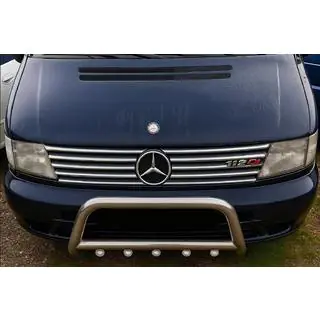 Накладки на решітку (V-class, нерж) фото 3