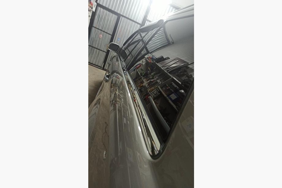 Mercedes GL class X164 2006-2012 рр. Нижня окантовка вікон (6 шт, нерж) Фото 5
