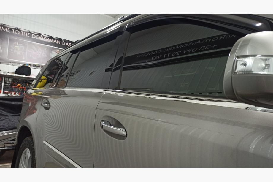 Mercedes GL class X164 2006-2012 рр. Нижня окантовка вікон (6 шт, нерж) Фото 8