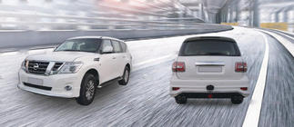 Nissan Patrol Y62 2010-2024 рр. Комплект обвісів V1 (2016↗) фото 2