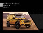 Mercedes G сlass W463 1990-2018 рр. Комплект обвісів (під замовлення по каталогу) фото 8