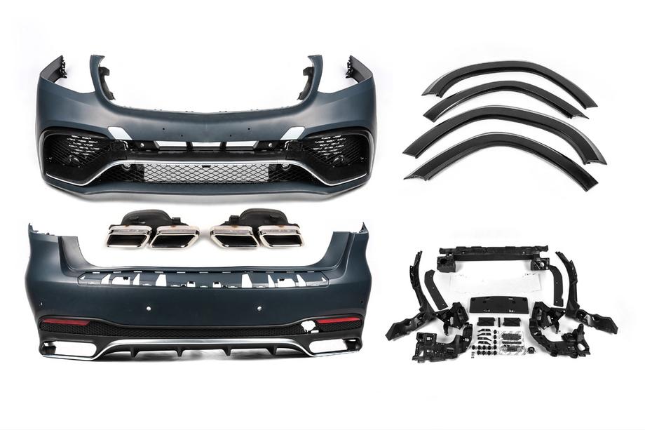 Mercedes GL/GLS сlass X166 2012-2019 рр. Комплект обвісів з повним бампером AMG V1 (GLS63) Image