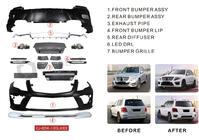 Mercedes GLK class X204 2008-2015 рр. Комплект обвісів AMG фото 25