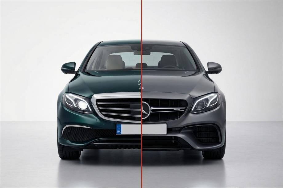 Mercedes E-class W213 2016-2023 рр. Комплект обвісів AMG E63 (для 2016-2020)