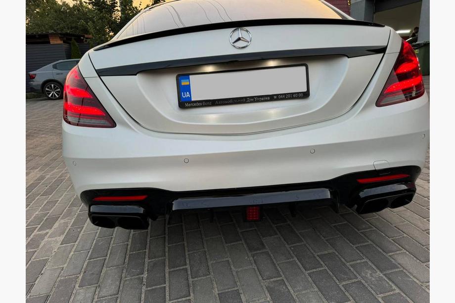 Mercedes S-class W222 2013-2022 рр. Комплект обвісів S63 AMG (2018-restyling) Фото 10